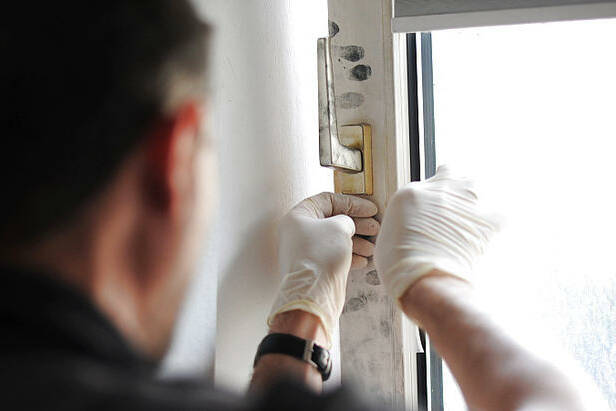 Spurensuche nach Einbruch